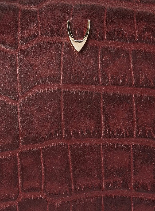 هاي ديزاين حقيبة يد جلدية من هايدساين - حمراء - Image 4